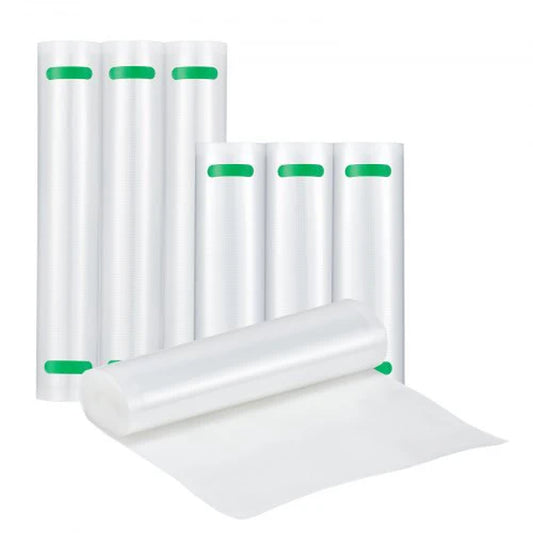 6 Rolls Vacuum Sealer Bags 11 in X 20 Ft & 8 in X 20 Ft Customizable Non-Bpa Bag