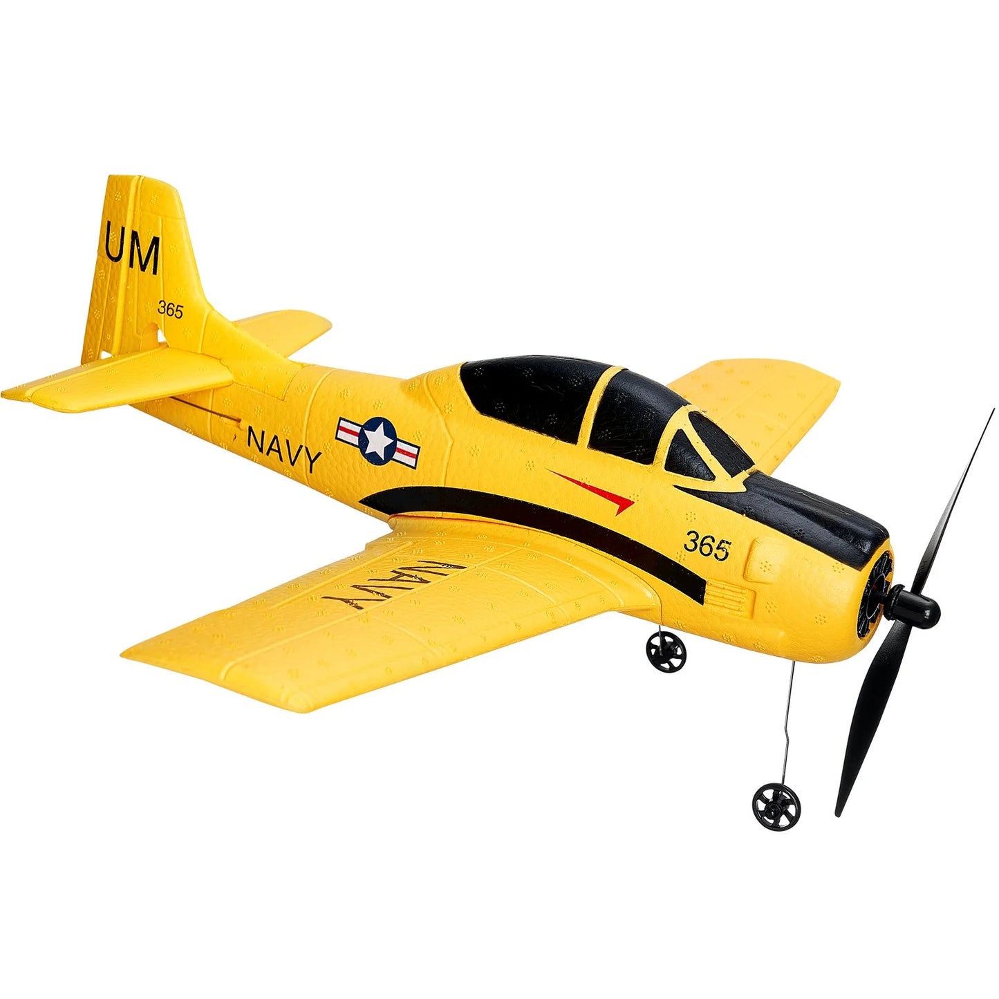 VEVOR RC Airplane Trainer Aircraft EPP Foam RC Plane Toy 2.4 Ghz Remote Control