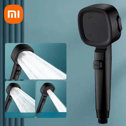 Xiaomi High Pressure Shower Head Water Saving 3-Modes Shower Heads Adjustable Water Massage Sprayer Home Bathroom Accessories