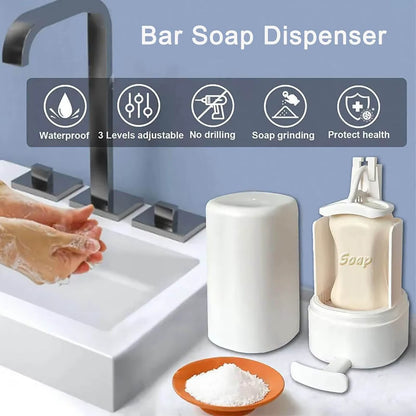 Towel Rack for Door Soap Grinder Bar Soap Shaver Dispenser Soap Grinder for Bar Soap Creative Wall Mounted Soap Super Slicer No